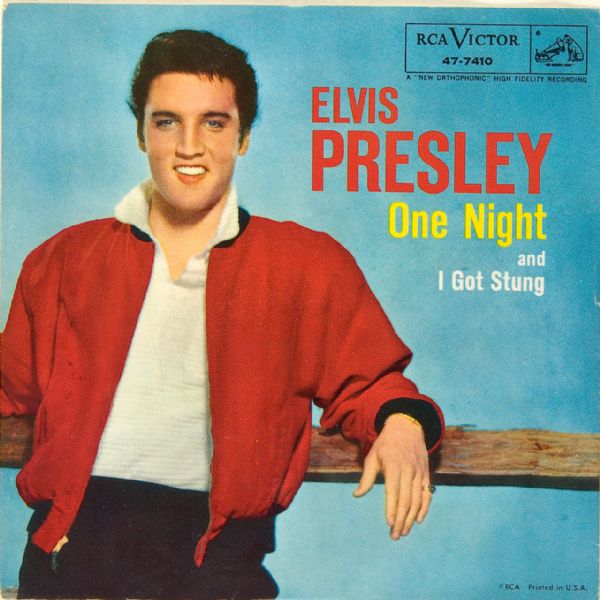 Elvis Presley "One Night"/"I Got Stung" 45  